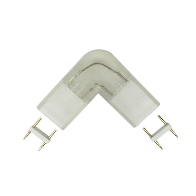L shape Bends branches 1 to 1 High Voltage 4-pin Single Color led strip lights Bifurcation fast connectors With 2 Copper 2-Pins L shape Bends branches 1 to 1 High Voltage 4-pin Single Color led strip lights Bifurcation fast connectors With 2 Copper 2-Pins